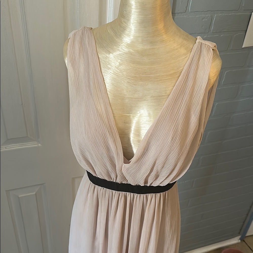Alice + Olivia Cream Maxi Dress